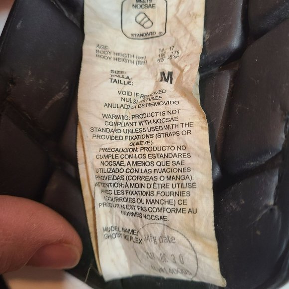 Adidas Ghost Reflex Football Soccer Shin Guards Kid Teen Size Medium Age 14-17 - Picture 4 of 11